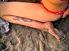 Stranger Blows Me On Beach