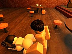 Büyük götlü orospu barda canavar yarrakla sikiliyor POV