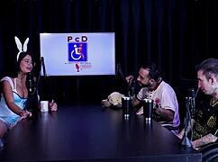 Tifany Rocha’s wild casting with nerdy teen couple in outdoor POV scenes