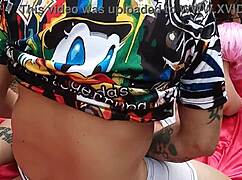 Teasing Anal Play with Sexy Real Doll Toy