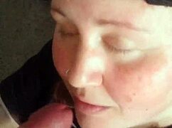 Beautiful Girl Flashes In The Garage And Gets Attention