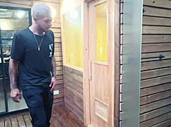 Discovering Rio in the shower leads to a steamy encounter with my best friend's stepsister.