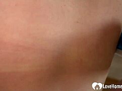 Pussy eating closeup with fingering and oral sex