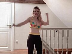 Wow, check this huge belly dancer goddess moving like magic! 💃