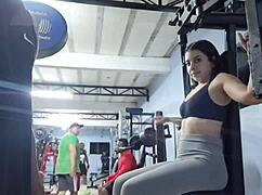 Personal Trainer Helps Student At Home