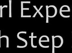 Goth girl Charli O experiments with stepdad Alex Adams for creampie