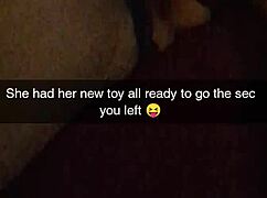 Real snapchat fuck, cheating cumslut Richelle Rose begs fer creampie