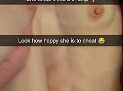 Real snapchat fuck, cheating cumslut Richelle Rose begs fer creampie
