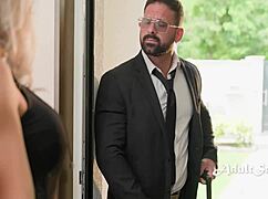 Shalina Devine eagerly offers every hole to Lorenzo Viota in a passionate assfucking adventure