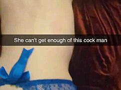 Реальный снапчат трах изменщица-шлюха Richelle Rose просит кремпай