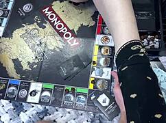 I became my stepsister's sex slave playin' monopoly with her, uh, part one