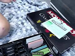 I became my stepsister's sex slave playin' monopoly with her, uh, part one