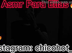 chico masturbates monster cock to orgasm with moans