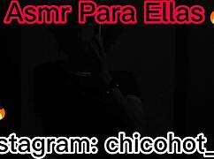 chico masturbates monster cock to orgasm with moans