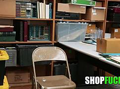 Teen Thief Fucked Hard for Stealing Underwear at Shopfuck