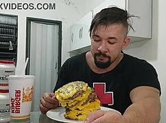 Wow, just tried the biggest Burger King on X Videos with this awesome milf.