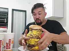 Wow, just tried the biggest Burger King on X Videos with this awesome milf.