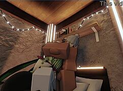 hot girl gets fucked through the rip in her jeans by monster cock