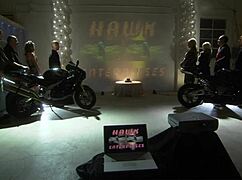 Milf In Golden High Heels Licked And Fucked With Monster Cock