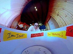 Dominatrix Mistress April Commands Girl from Ipanema with Huge Holes for Double Fisting