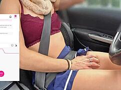 Prijatelj snema mojo vožnjo, medtem ko ventilator daljinsko krmili Lovense vibrator do divjega orgazma