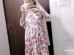 Horny amateur Desi Indian couple enjoys rough deep fuck. It's intense!