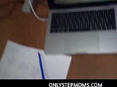 Hey, stepson Johnny, can’t focus on studying while jerking off?