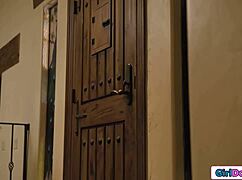 i’m spanking my wife and stepdaughter for sneaking around behind me