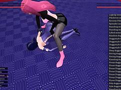 Two women explore femdom dynamics in a casual lesbian encounter.