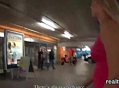 czech cutie seduced in mall pov