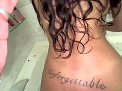 Man, I caught my stepdaughter naked in bathroom and she offered me raw pussy, I came inside!