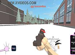 Eat The White Prostitute's Pussy And Ass!