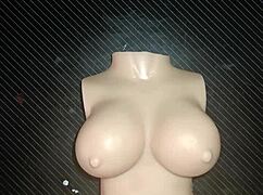 dolly begs for anal sex and squeezes her tiny tits