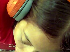 my stepsister on phone, i couldn't resist