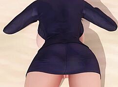 Hey, Wanna See DOA-SA-F10 5 Secretary Strip Down to Panties?!