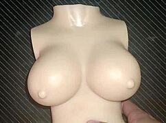 dolly begs for anal sex and squeezes her tiny tits