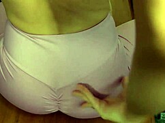 Sexy Sinn Sage Shakes Perfect Butt While Changing Wet Panties