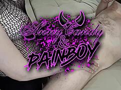 Slut Sucks Cock and Balls with Pleasure, Full Lick