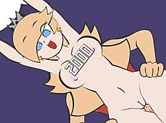 sex with princess rosalina in doggystyle cumshot?