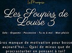 Louise Moans Loudly In French Solo!