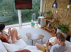 Wtf step bro secretly fucks my feet 😱