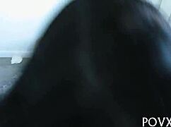 i watch allison banks sucking cock in rough pov fucking session