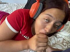 my stepsister on phone, i couldn't resist