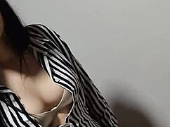 I met Estefani at the mall while heading to eat lunch