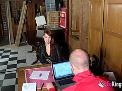 i can’t get enough of this shy redhead teen 18+. her teasing at casting drives me wild!