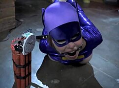 Batgirl Faces Intense Distress In This Hardcore Bondage Parody