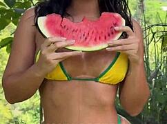 Oh, the boss fucks that big black cock bareback!