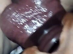 huge toy spreads my ass for intense orgasm