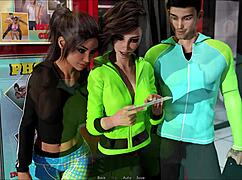 Intertwined episode 155 features cute curvy characters in 3D.