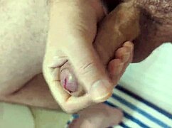 i masturbate my monster cock in the bathroom early morning before bath